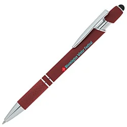 Rita Soft Touch Stylus Metal Pen - Full Color