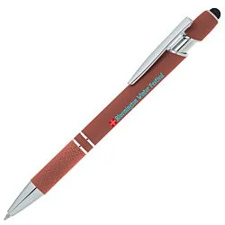 Rita Soft Touch Stylus Metal Pen - Full Color