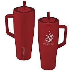 BruMate Era Vacuum Tumbler with Straw - 40 oz. - Laser Engraved - 24 hr