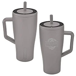 BruMate Era Vacuum Tumbler with Straw - 30 oz. - Laser Engraved - 24 hr.