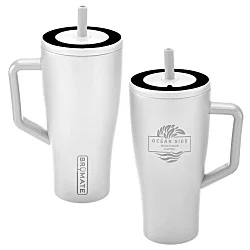 BruMate Era Vacuum Tumbler with Straw - 30 oz. - Laser Engraved - 24 hr.