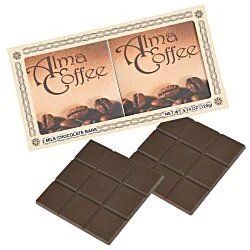Square Breakaway Chocolate Bar - Two Pack