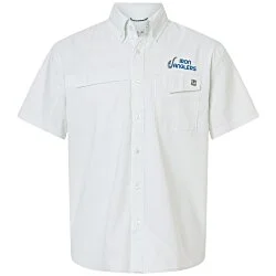Huk Tide Point Printed Short-Sleeve Shirt