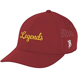Branded Bills Bare Curved Performance Cap - 3D Puff Embroidery