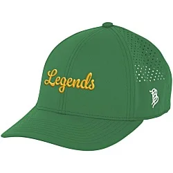 Branded Bills Bare Curved Performance Cap - 3D Puff Embroidery