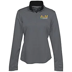 Silk Touch Performance 1/4-Zip Pullover - Ladies' - Embroidered - 24 hr