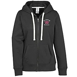 District Recycled Full-Zip Hoodie - Ladies' - Embroidered - 24 hr