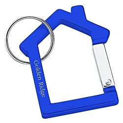 House Carabiner Keychain