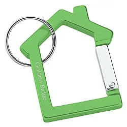 House Carabiner Keychain
