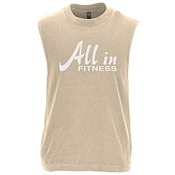 American Apparel Garment-Dyed Heavyweight Cotton Muscle T-Shirt - Men's