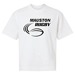 American Apparel Heavyweight Cotton Mid-Length T-Shirt