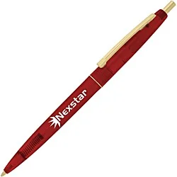 Clic Pen - Translucent - Gold