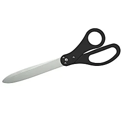 Large Ribbon Cutting Scissors - 25 inches - Blank