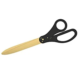Large Ribbon Cutting Scissors - 30 inches - Blank