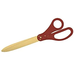 Large Ribbon Cutting Scissors - 30 inches - Blank