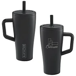 BruMate Era Vacuum Tumbler with Straw - 20 oz. - Laser Engraved