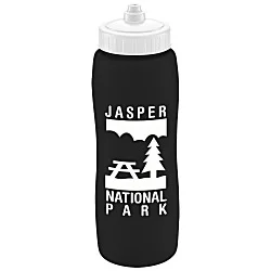 Curve Water Bottle with Mighty-Shot Valve Lid - 32 oz.