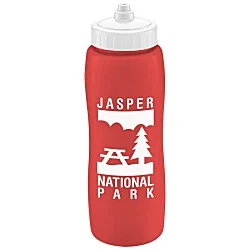 Curve Water Bottle with Mighty-Shot Valve Lid - 32 oz.