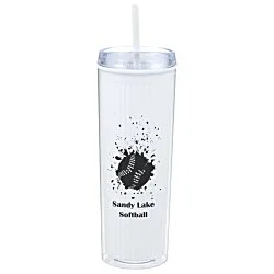 Esme Acrylic Tumbler with Straw - 24 oz.