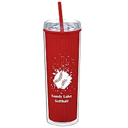 Esme Acrylic Tumbler with Straw - 24 oz.
