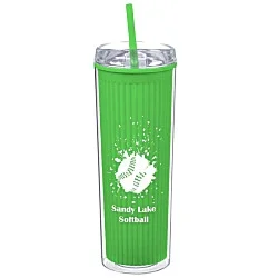 Esme Acrylic Tumbler with Straw - 24 oz.