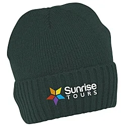 Riley Ribbed Cuff Knit Beanie