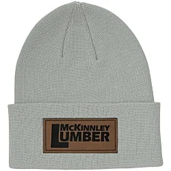Refine Knit Cuff Beanie - Laser Engraved Patch