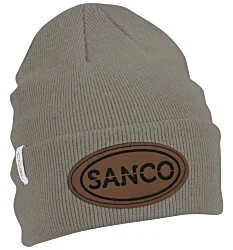 Coal Uniform Knit Cuff Beanie - Laser Engraved Patch