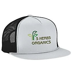 Yupoong Classic Five Panel Trucker Rope Cap