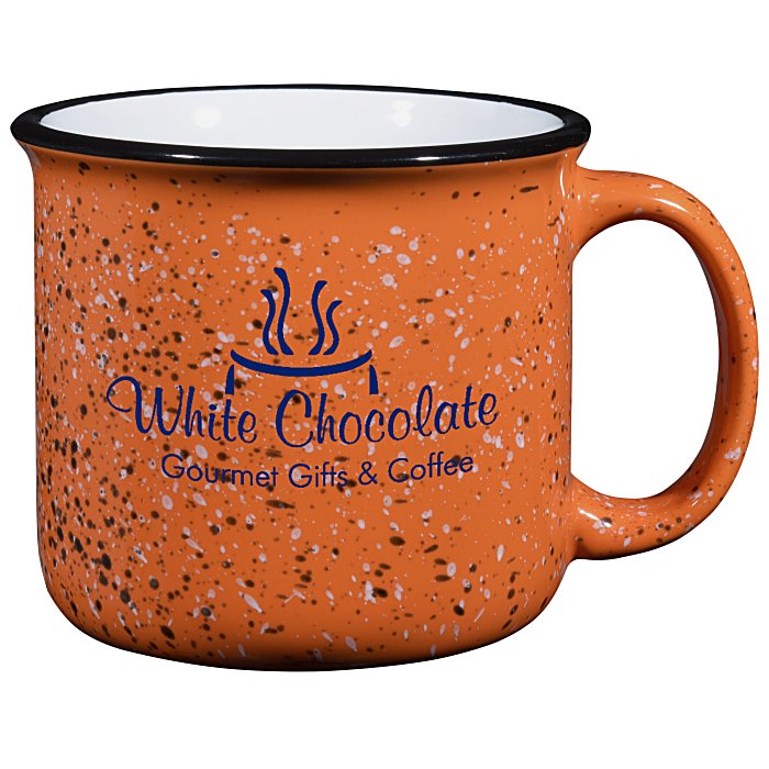 Ello Ceramic TRAVEL MUG Wooden Handle Coffee Mug Tea Cup White Brown Lid