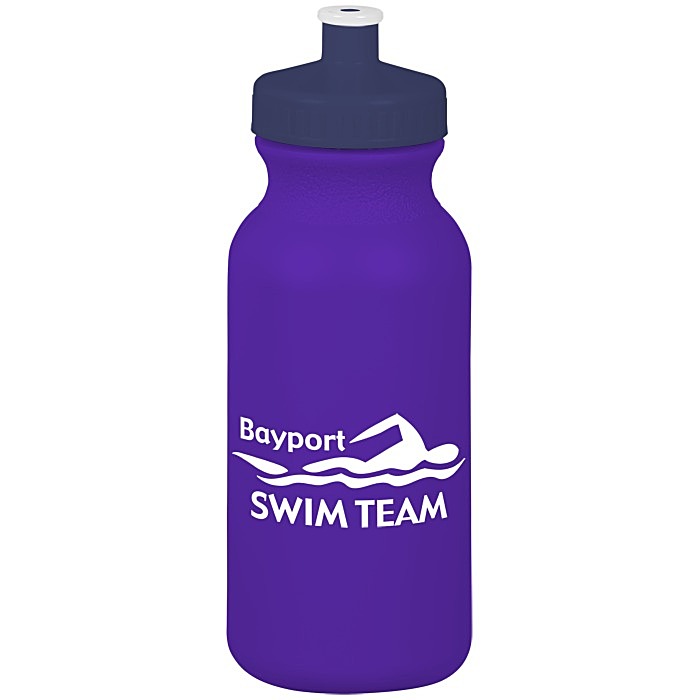 Customized Slim Fit Water Bottles with Push-Pull Lid (24 Oz., Screen Print)