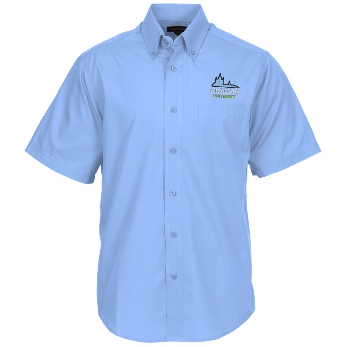Preston EZ Care Short Sleeve Shirt - Men's 116993-M-SS : 4imprint.com