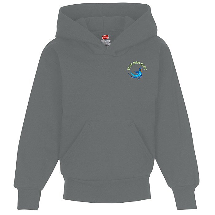  Hanes ComfortBlend Hoodie - Youth - Embroidered 8883-Y-E