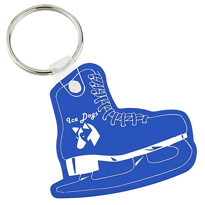 Deli 4 Pcs Skate Keychain Key Rings Figure Skating Gifts Purse Keychain Ice Skates Keychain Ice Skating Gifts, Women's, Size: One size, Silver