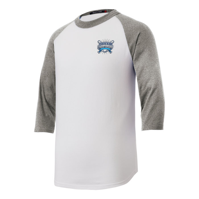 4imprint.com: Colorblock 3/4 Sleeve Cotton Baseball T-Shirt