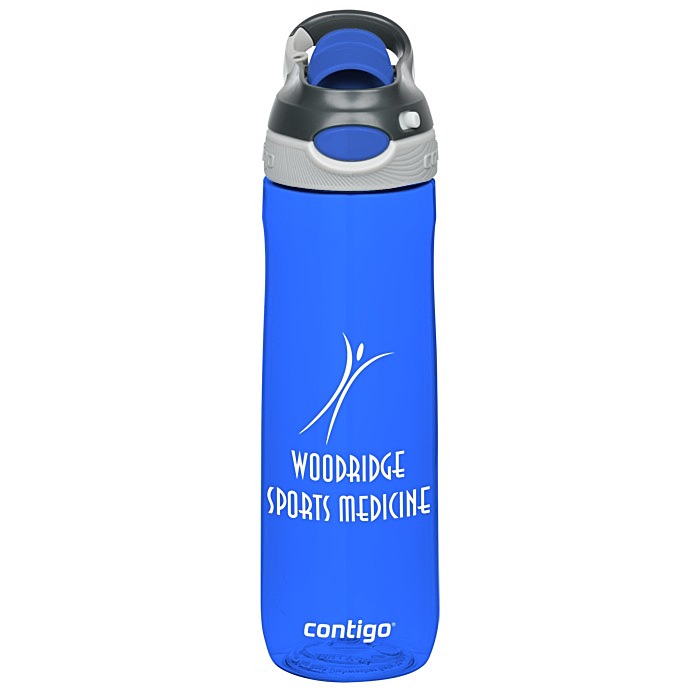 Contigo Autoseal 32 oz Plastic Water Bottle with Flip-Top and Wide