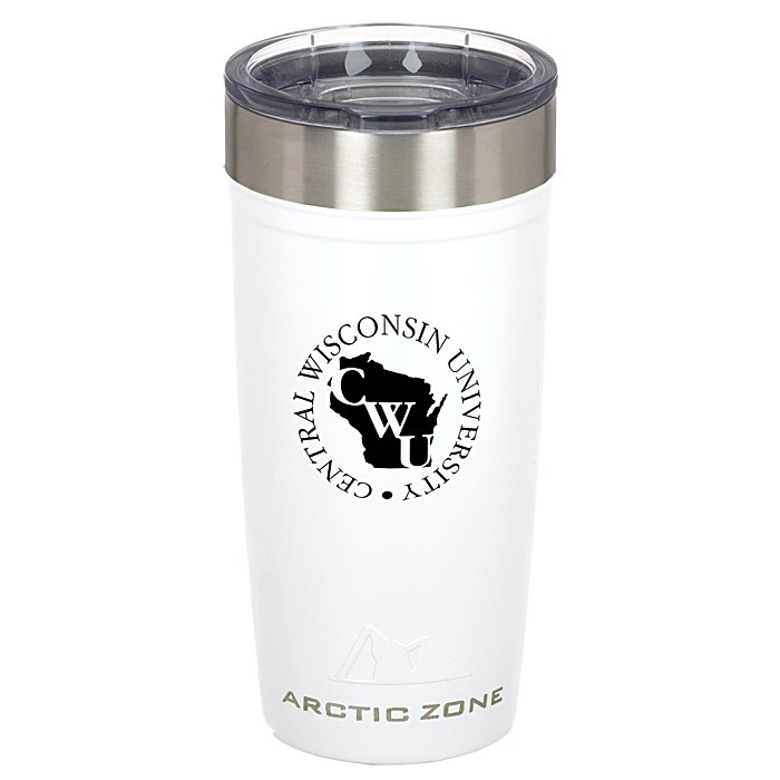 20 oz. Stainless Steel Tumbler with Microban Infused Lid* Sharkskin Gray by Arctic Zone