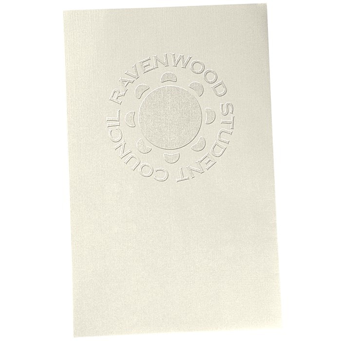  Legal Size Embossed Linen Paper Folder 145941