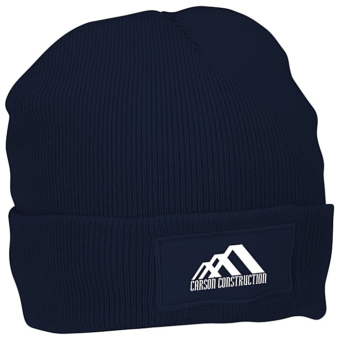 4imprint.com: Cuffed Knit Beanie 145849 with Patch