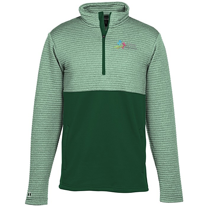 3D Regulate Ribbed Heather 1/4-Zip Pullover - Men's 156292-M : 4imprint.com