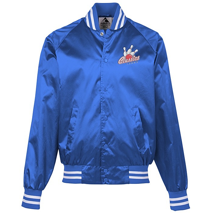Rhude Diamond-jacquard Baseball Jacket in Blue for Men