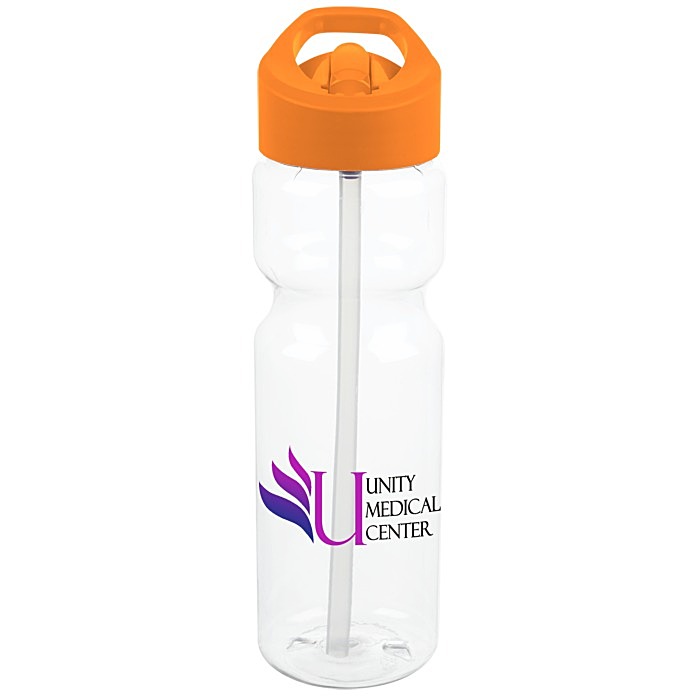 Halcyon Water Bottle with Two-Tone Flip Straw - 24 oz.