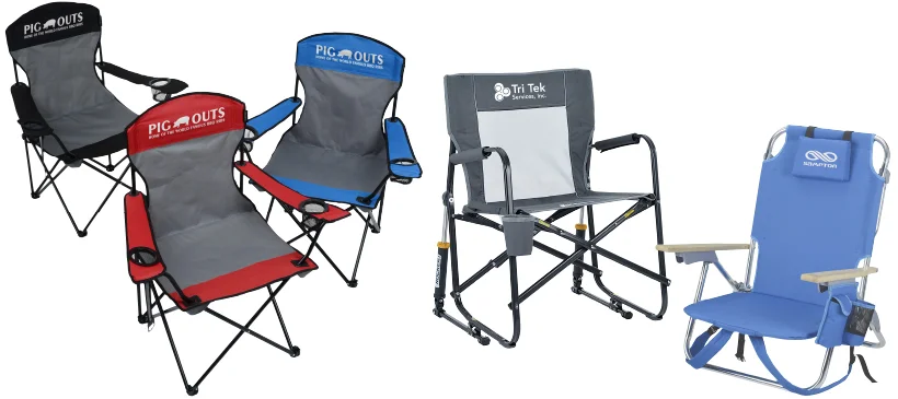 Crossland Camp Chairs  //  GCI Outdoor Freestyle Rocker Chair  //  Portable Beach Backpack Chair