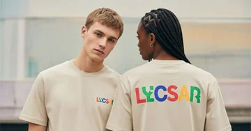 front and back custom printing on a t-shirt