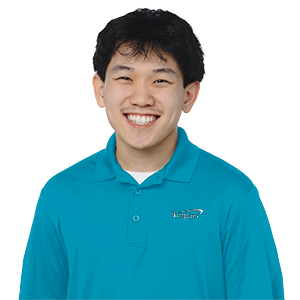 4imprint employee in a polo