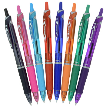 Promotional products that include pens