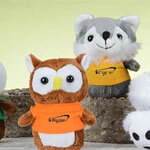 toy and novelty products that include stuffed animals