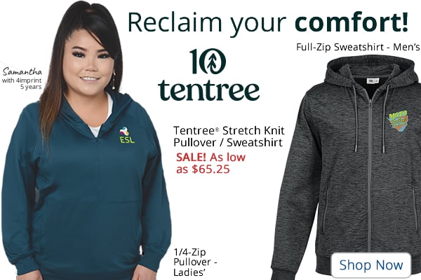 Tentree Stretch Knit 1/4-Zip Pullover
