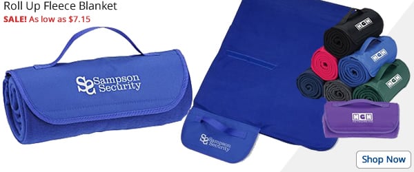 Roll Up Fleece Blanket