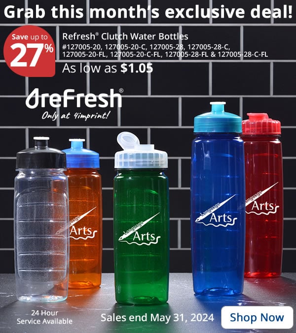 Refresh Clutch Water Bottle